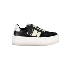 Calvin Klein Black Polyester Sneaker - EU39/US9