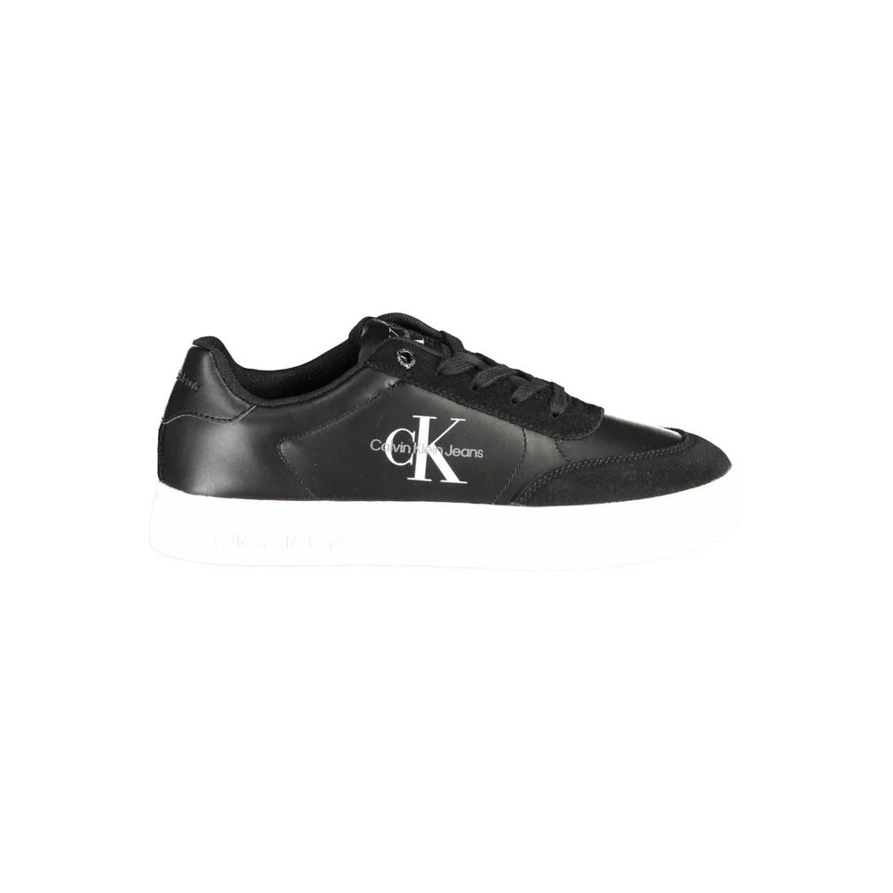 Calvin Klein Black Polyester Sneaker - EU40/US10 - Sneakers