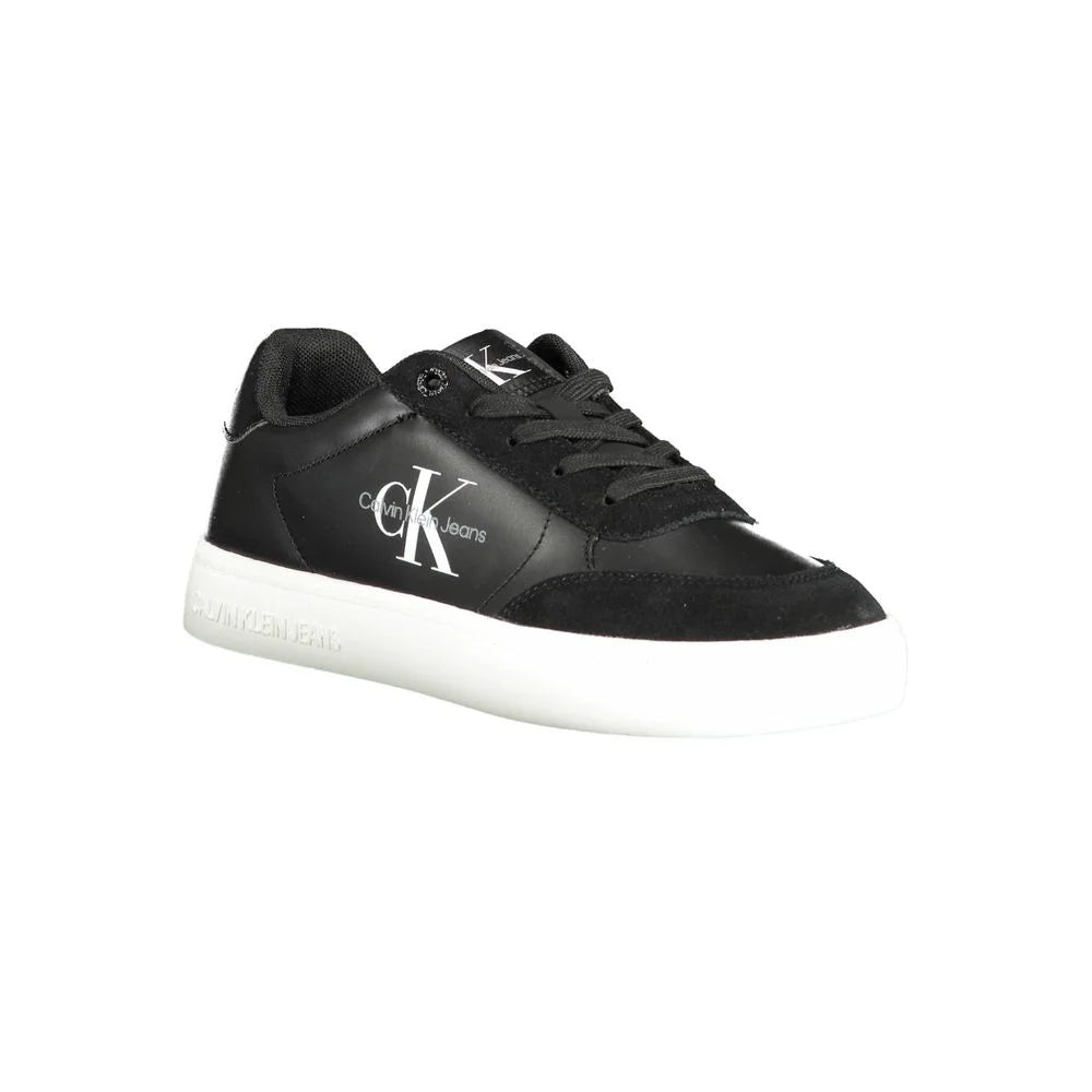 Calvin Klein Black Polyester Sneaker - EU40/US10 - Sneakers