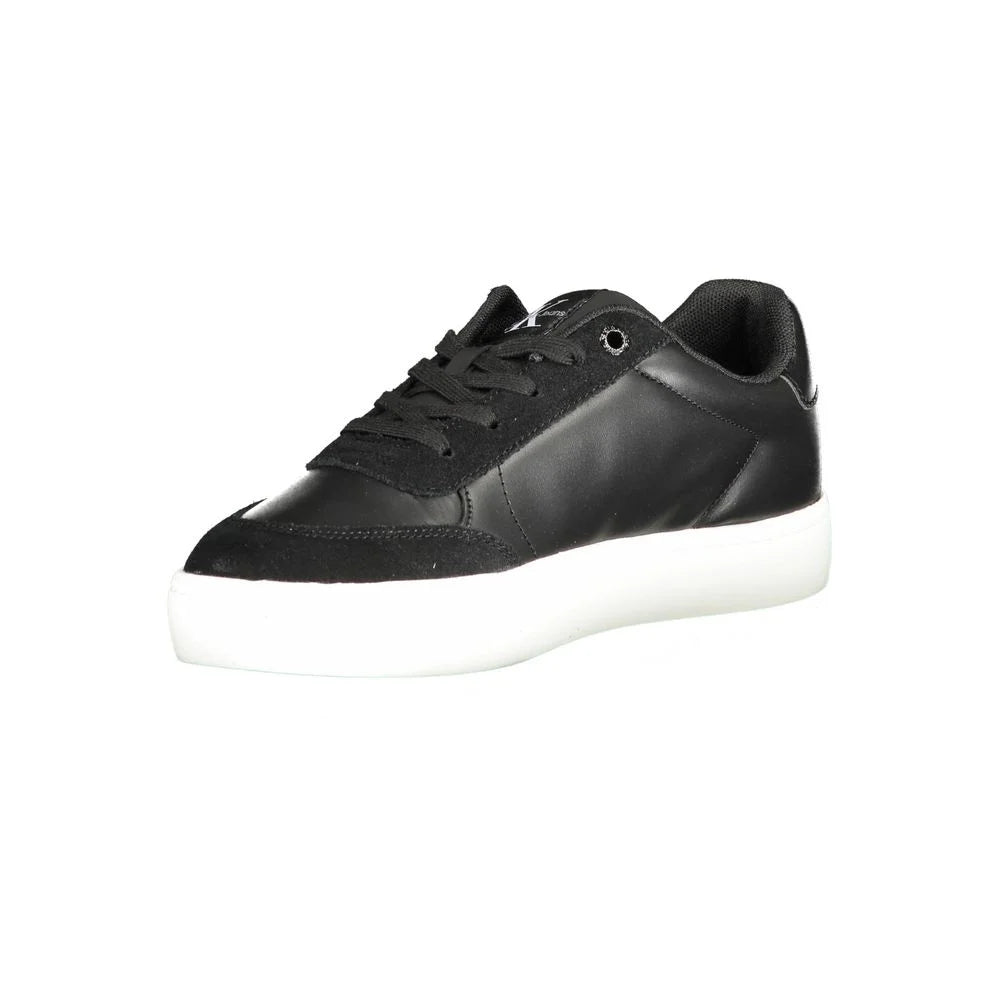 Calvin Klein Black Polyester Sneaker - EU40/US10 - Sneakers