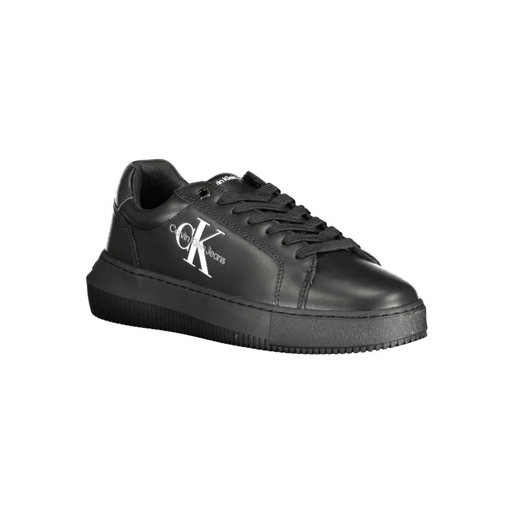 Calvin Klein Black Polyester Sneaker - EU40/US10 - Sneakers
