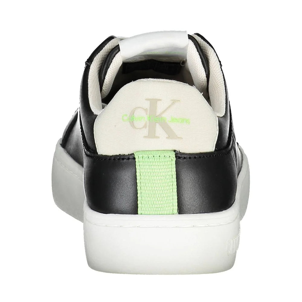 Calvin Klein Black Polyester Sneaker - EU41/US8