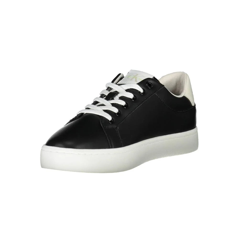 Calvin Klein Black Polyester Sneaker - EU41/US8