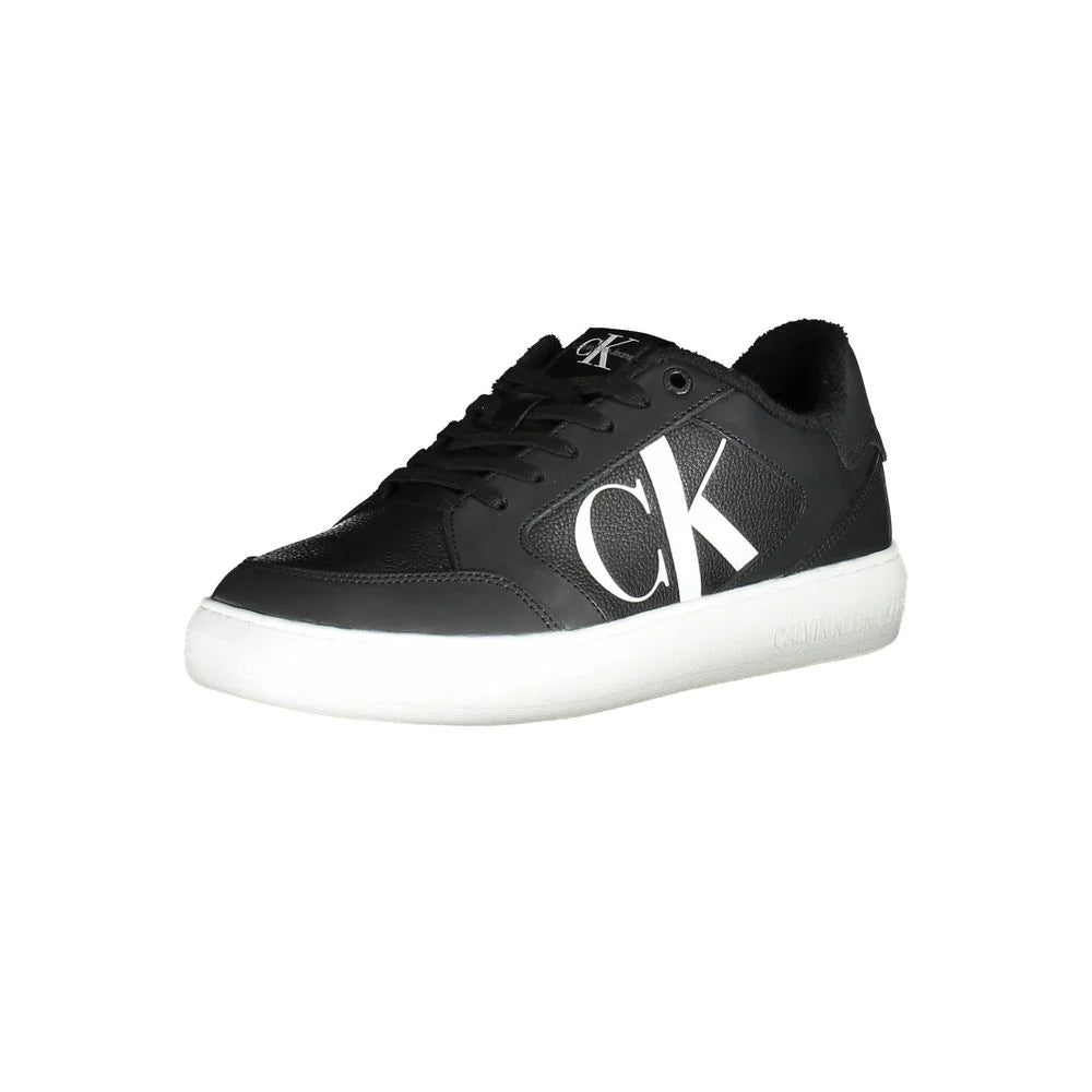 Calvin Klein Black Polyester Sneaker - EU42/US9 - Sneakers