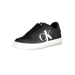 Calvin Klein Black Polyester Sneaker - EU42/US9 - Sneakers