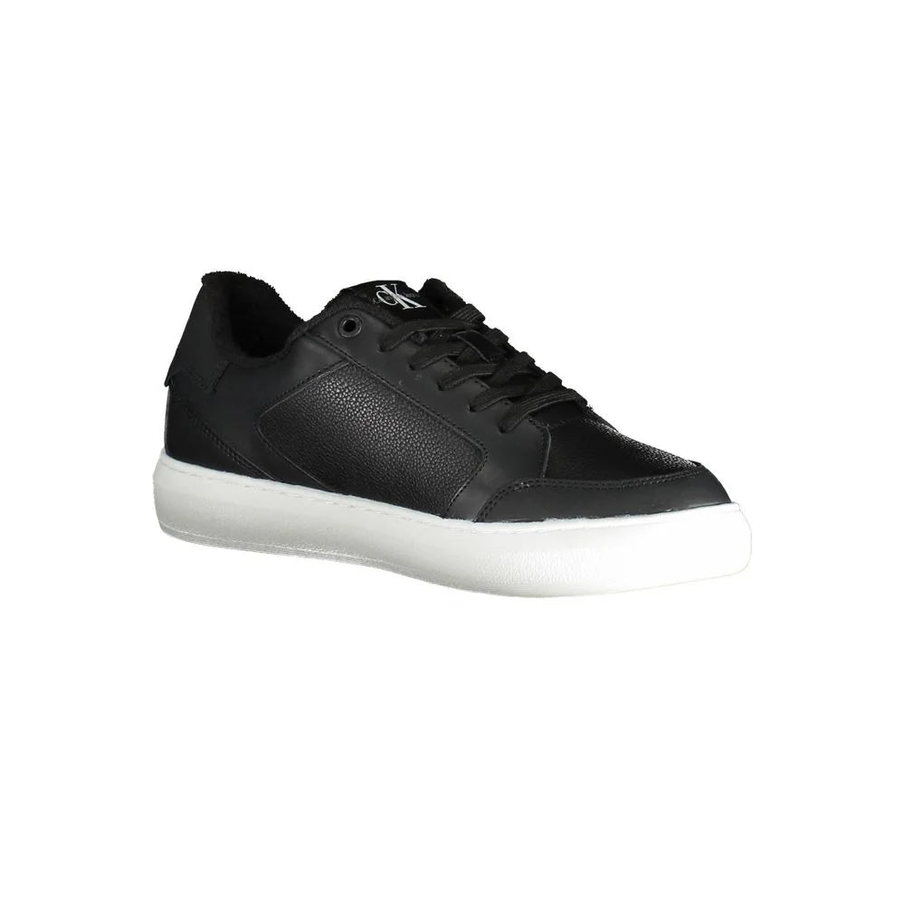 Calvin Klein Black Polyester Sneaker - EU42/US9 - Sneakers