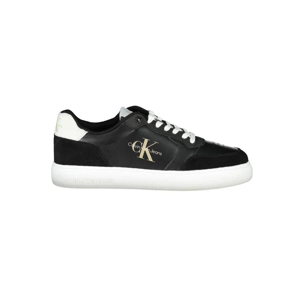 Calvin Klein Black Polyester Sneaker - Sneakers
