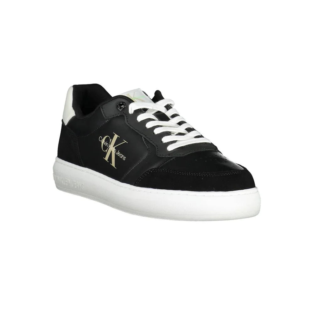 Calvin Klein Black Polyester Sneaker - Sneakers