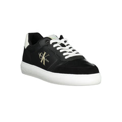 Calvin Klein Black Polyester Sneaker - Sneakers