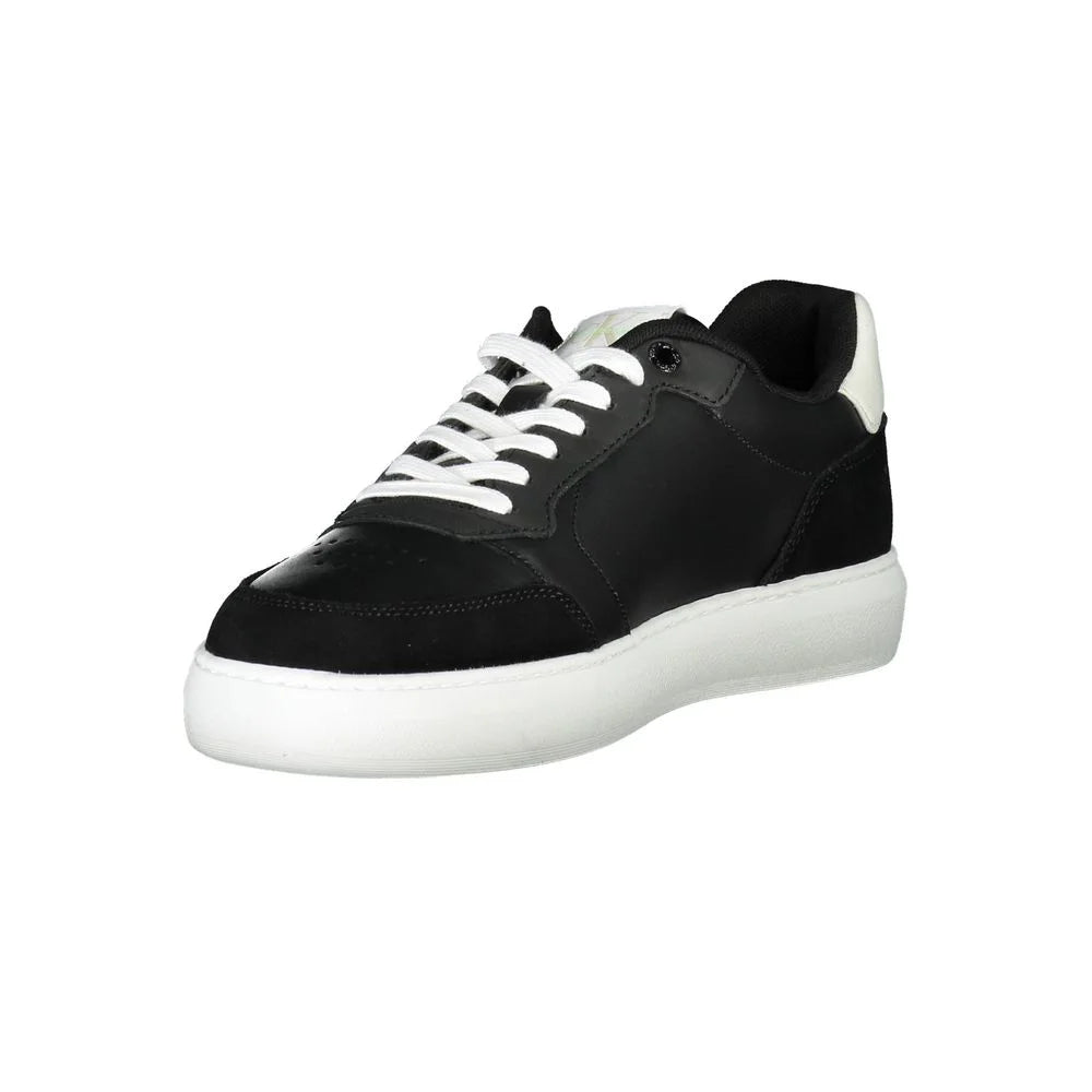 Calvin Klein Black Polyester Sneaker - Sneakers