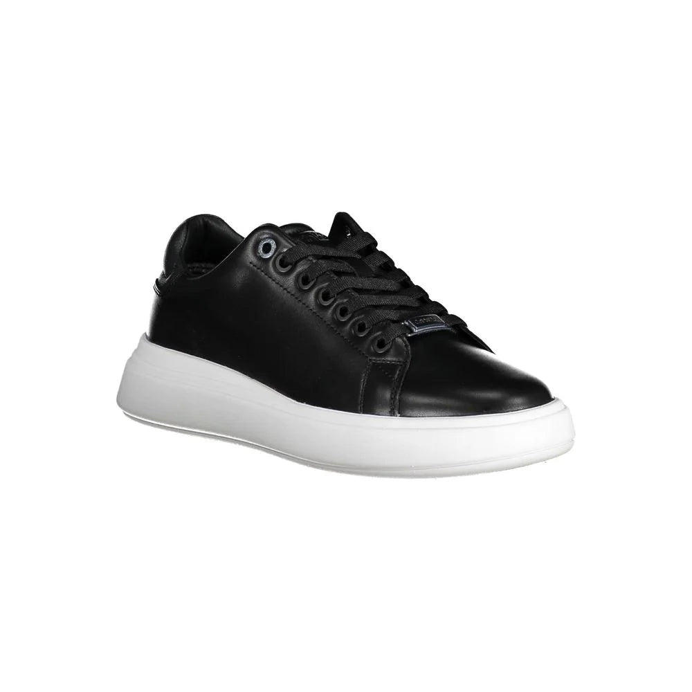 Calvin Klein Black Polyester Sneaker - Sneakers