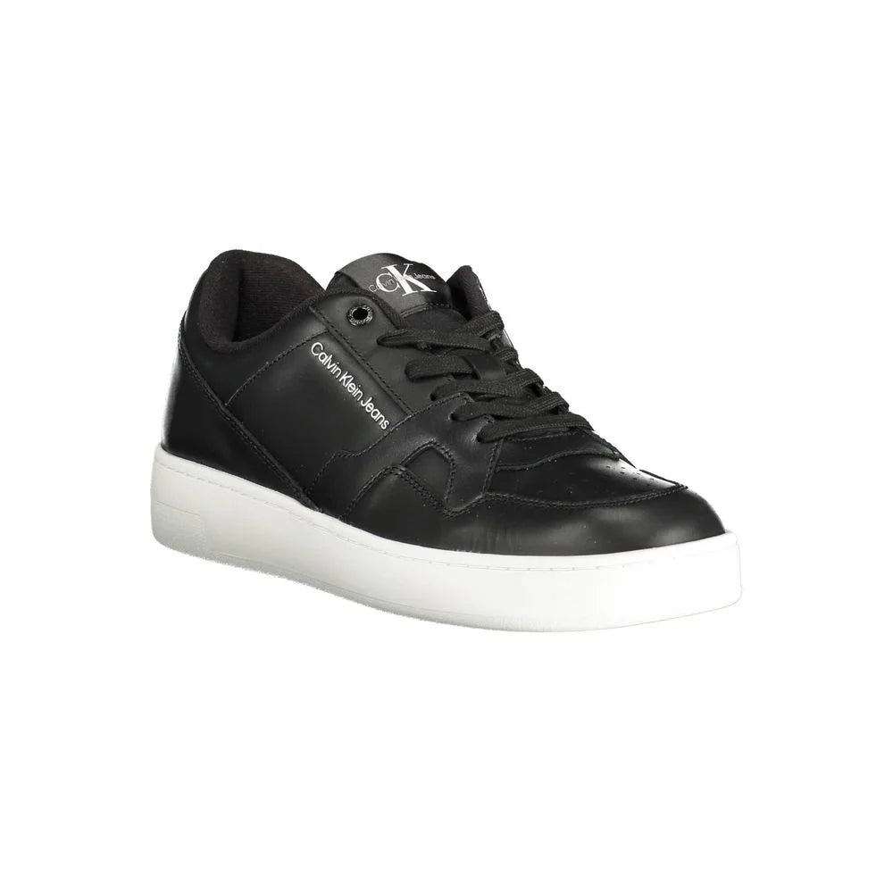 Calvin Klein Black Polyester Sneaker - Sneakers