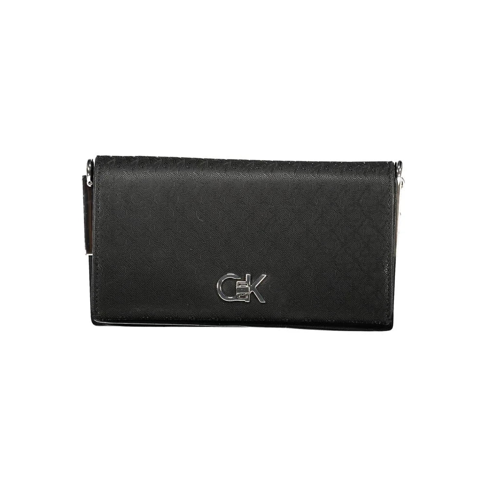 Calvin Klein Black Polyester Women Handbag