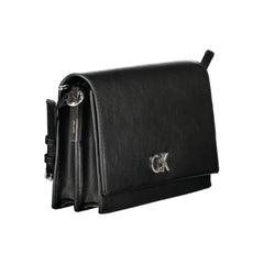 Calvin Klein Black Polyester Women Handbag - Cross Body Bags