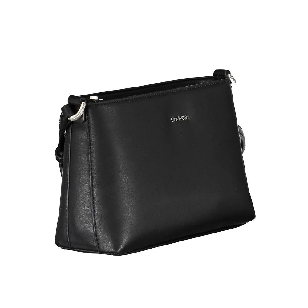 Calvin Klein Black Polyester Women Handbag - Cross Body Bags