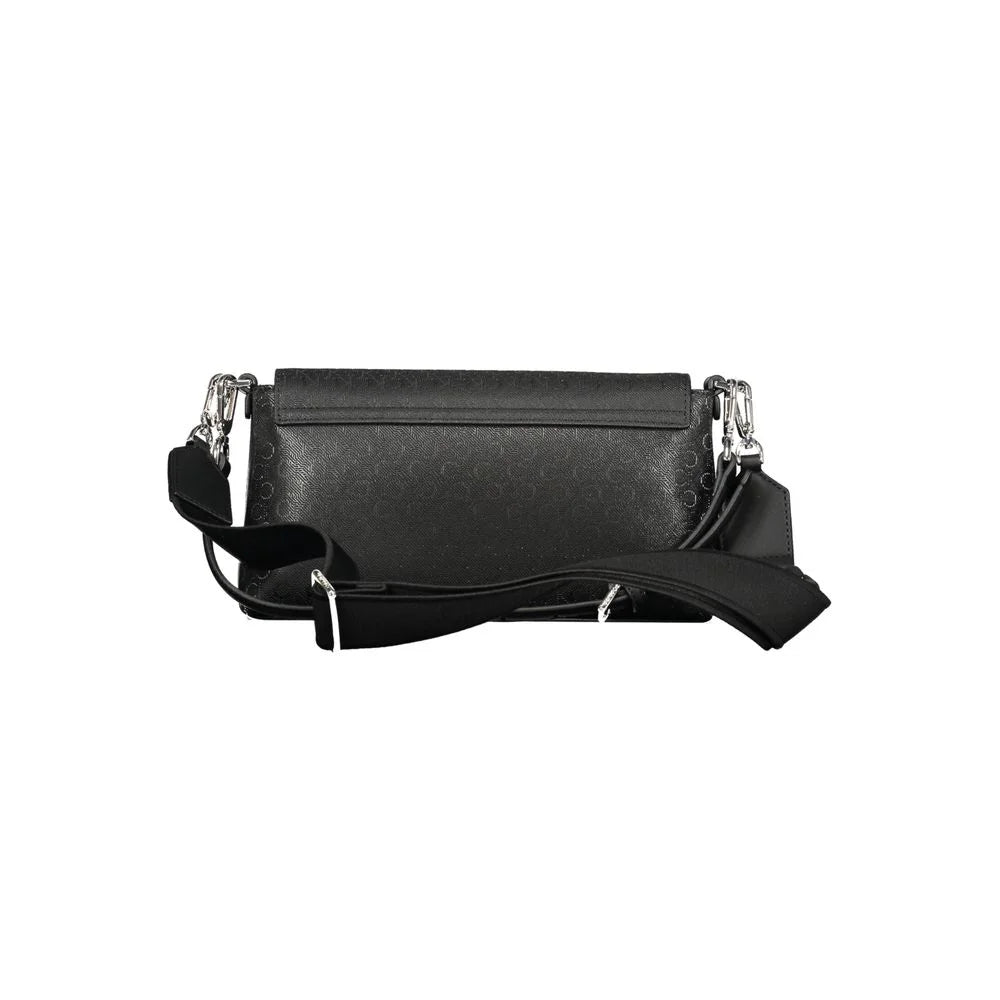 Calvin Klein Black Polyester Women Handbag - Cross Body Bags