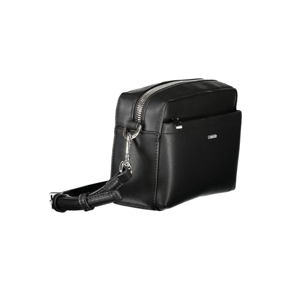 Calvin Klein Black Polyester Women Handbag - Cross Body Bags