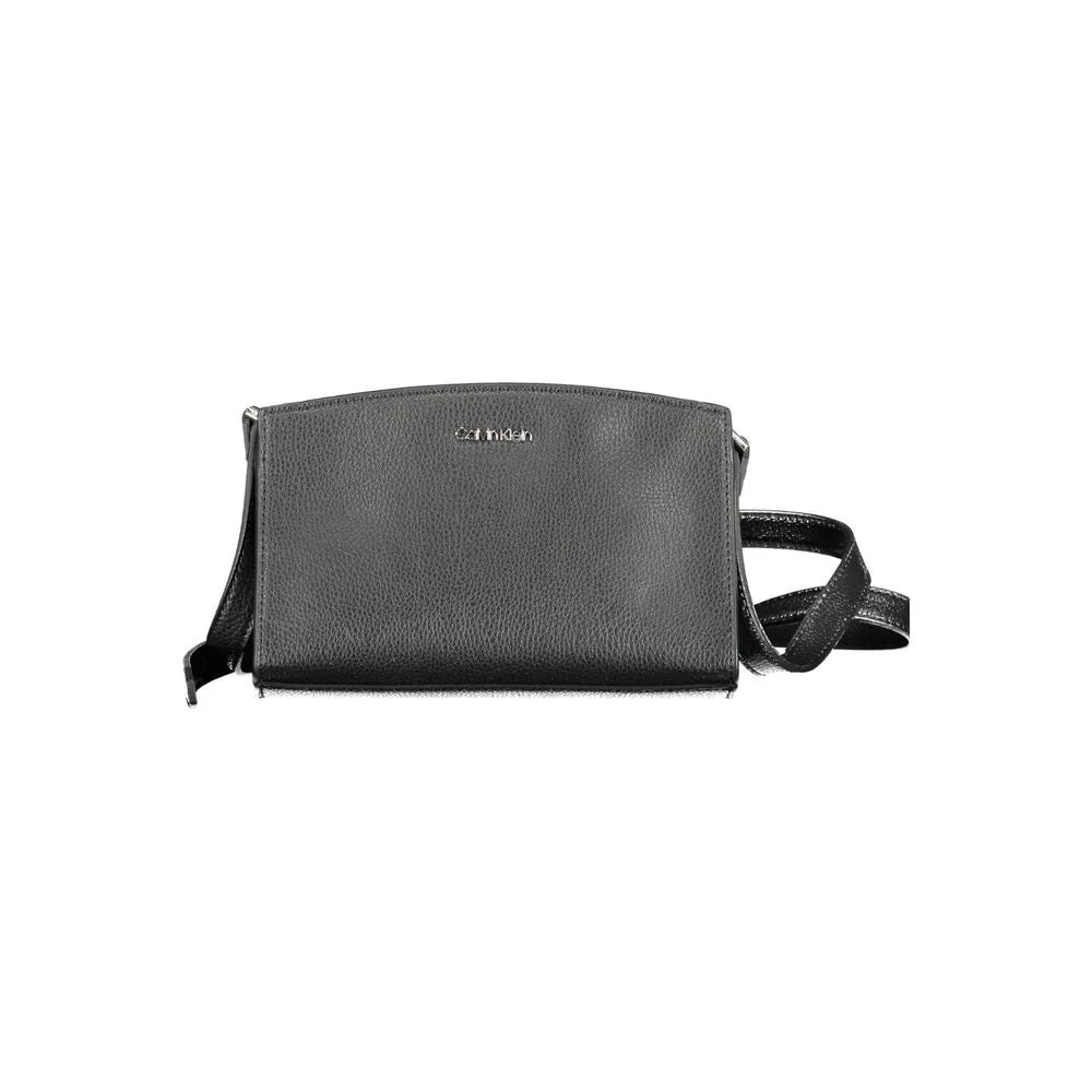 Calvin Klein Black Polyester Women Handbag - Cross Body Bags
