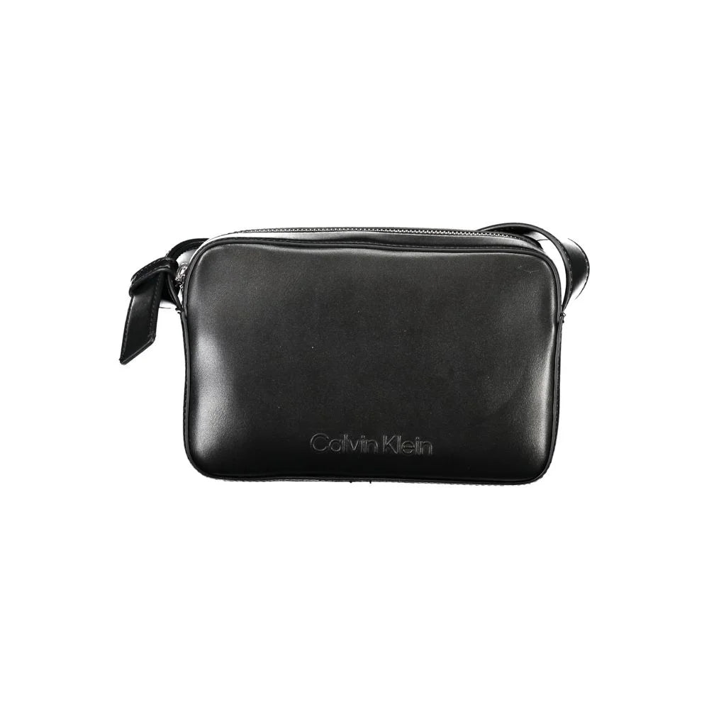 Calvin Klein Black Polyester Women Handbag - Cross Body Bags