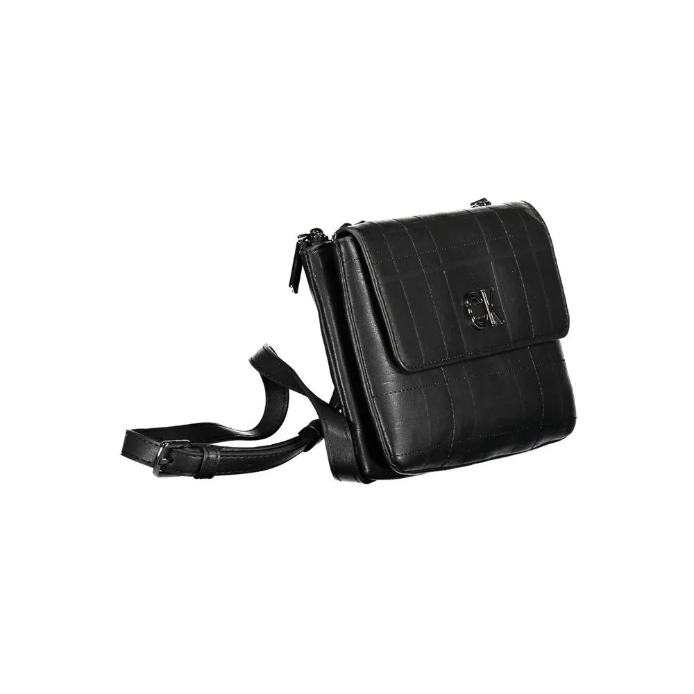 Calvin Klein Black Polyester Women Handbag - Cross Body Bags