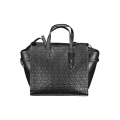 Calvin Klein Black Polyester Women Handbag - Shopper Bags