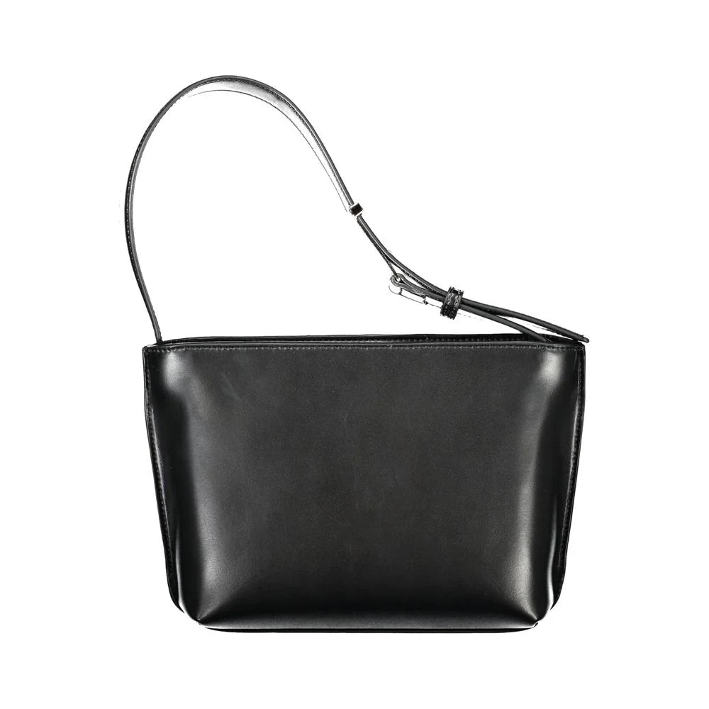 Calvin Klein Black Polyester Women Handbag - Shoulder Bags