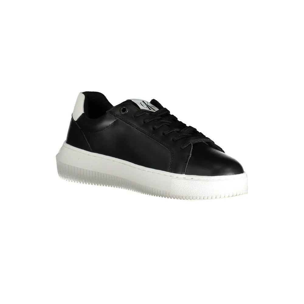 Calvin Klein Black Polyester Women Sneaker - Sneakers