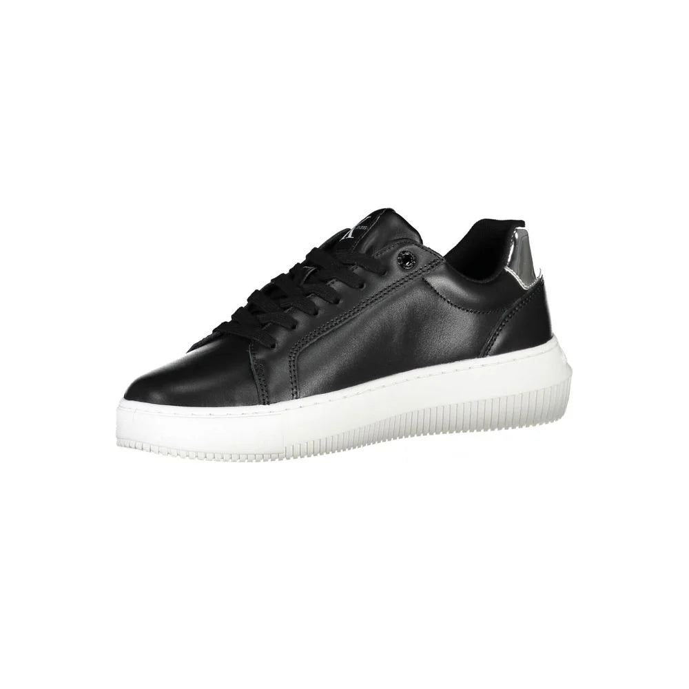 Calvin Klein Black Polyester Women Sneaker - Sneakers