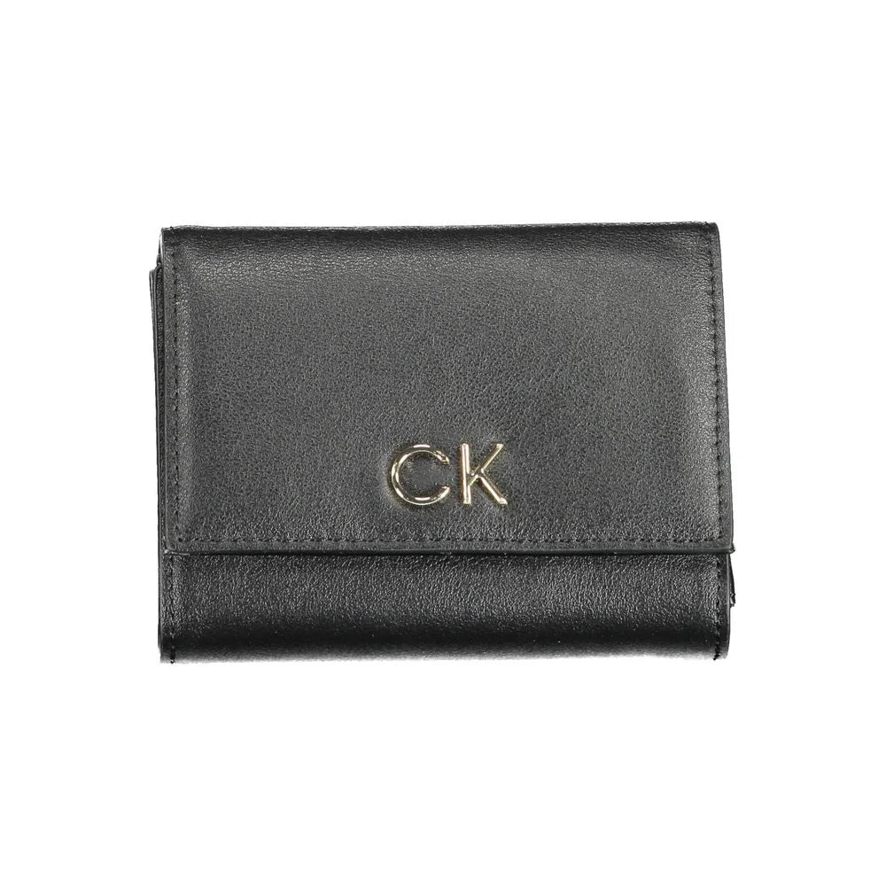 Calvin Klein Black Polyester Women Wallet - Wallets