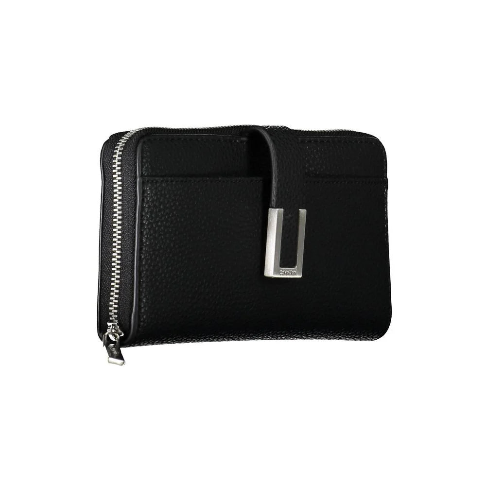 Calvin Klein Black Polyester Women Wallet - Wallets