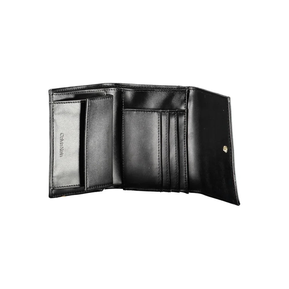 Calvin Klein Black Polyester Women Wallet - Wallets