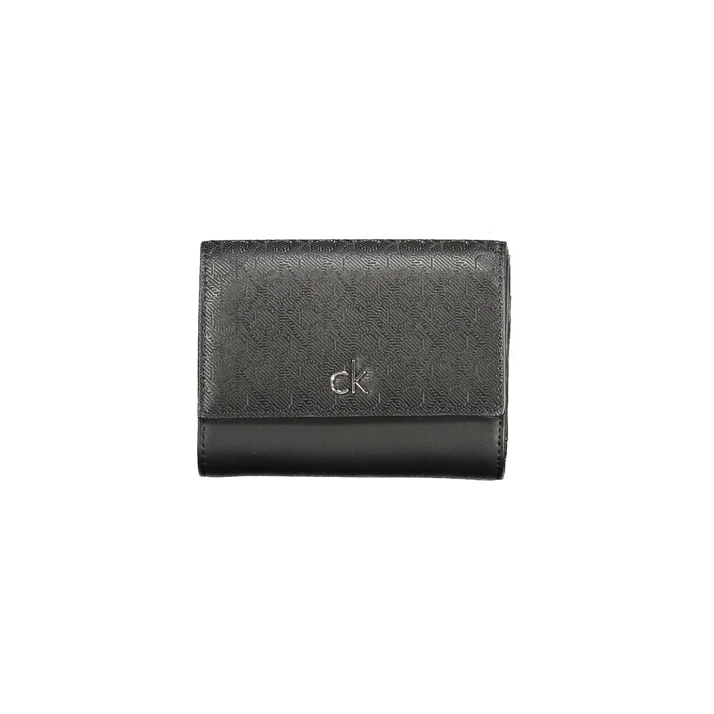 Calvin Klein Black Polyester Women Wallet - Wallets