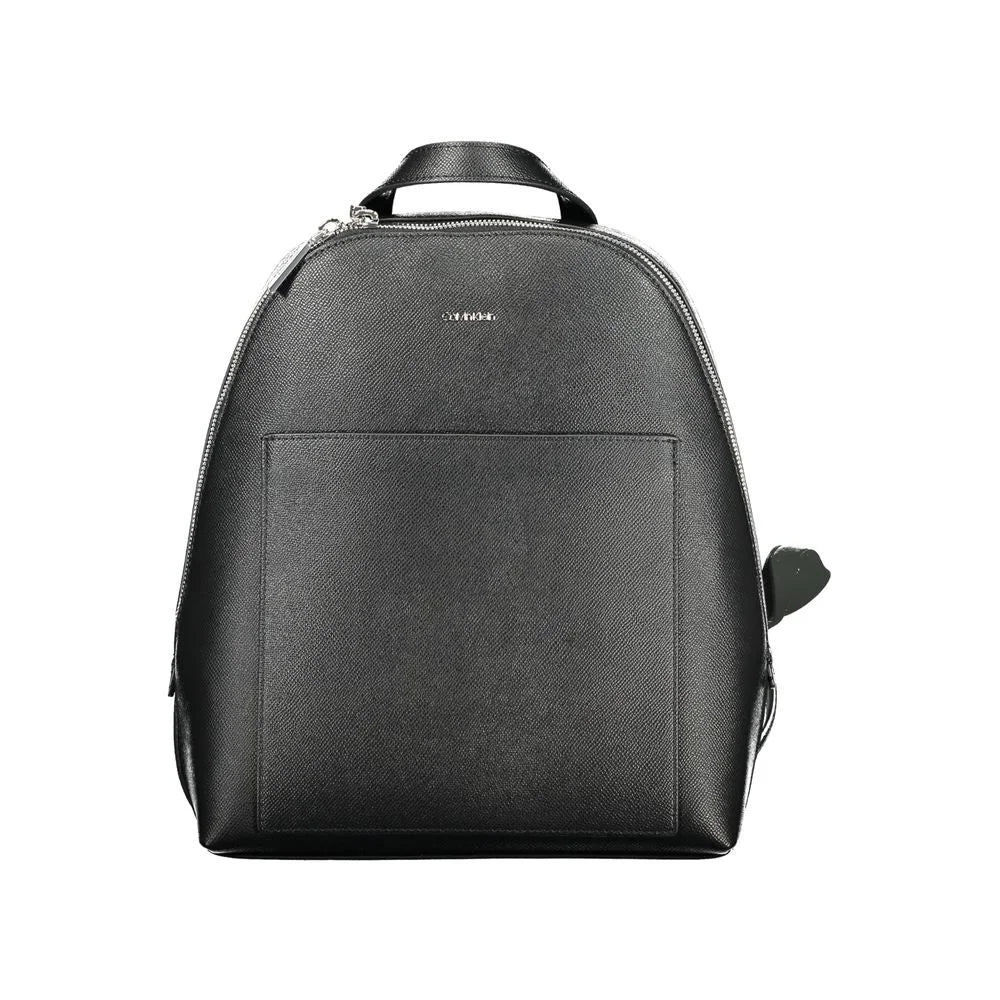 Calvin Klein Black Polyethylene Backpack - Backpacks