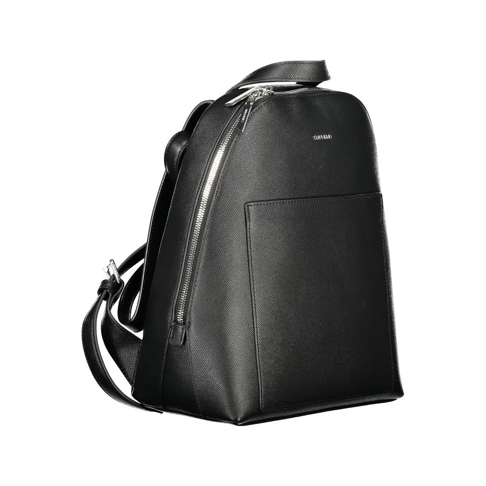 Calvin Klein Black Polyethylene Backpack - Backpacks