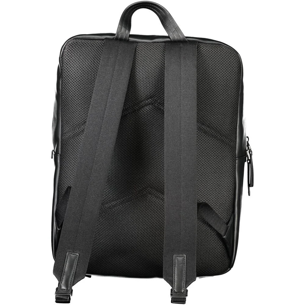 Calvin Klein Black Polyethylene Backpack - Backpacks
