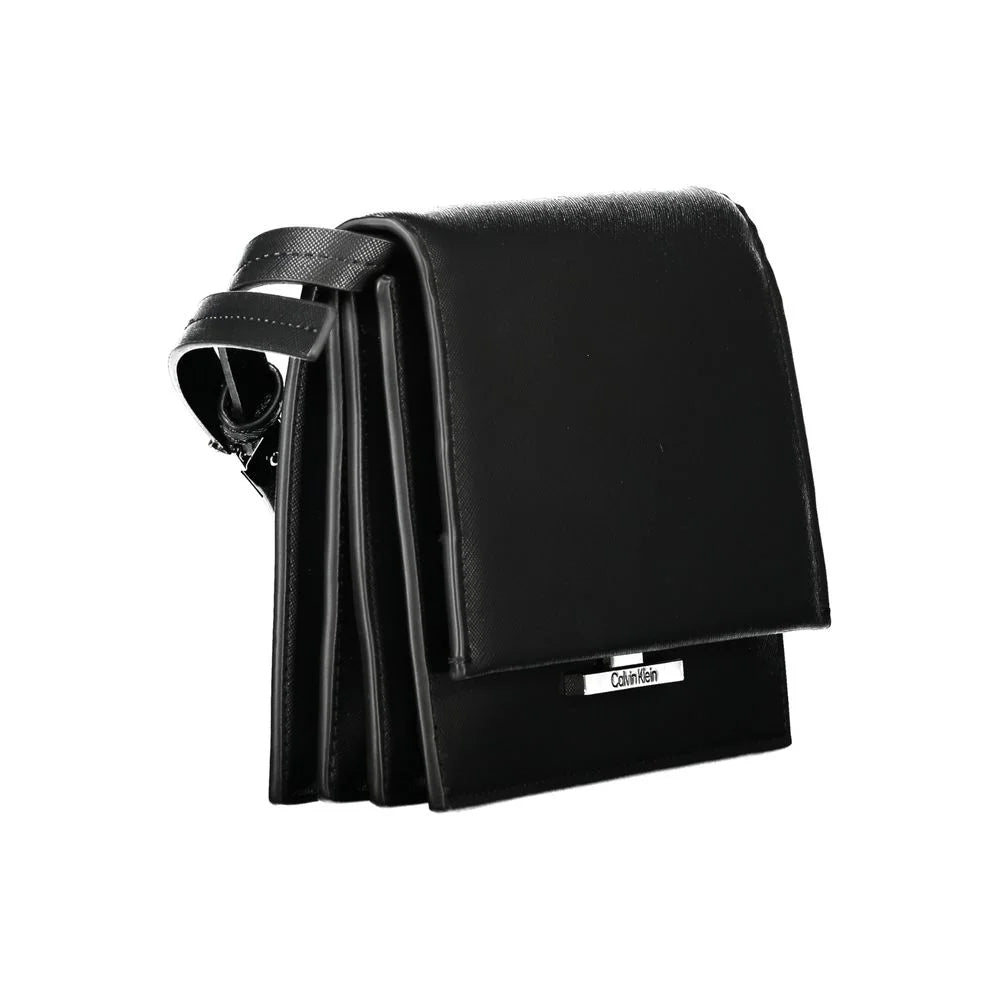 Calvin Klein Black Polyethylene Handbag - Cross Body Bags