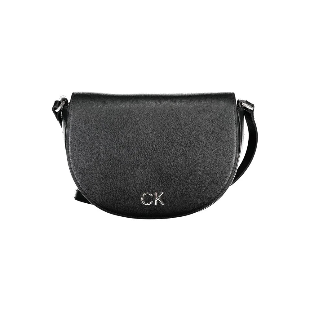 Calvin Klein Black Polyethylene Handbag - Cross Body Bags