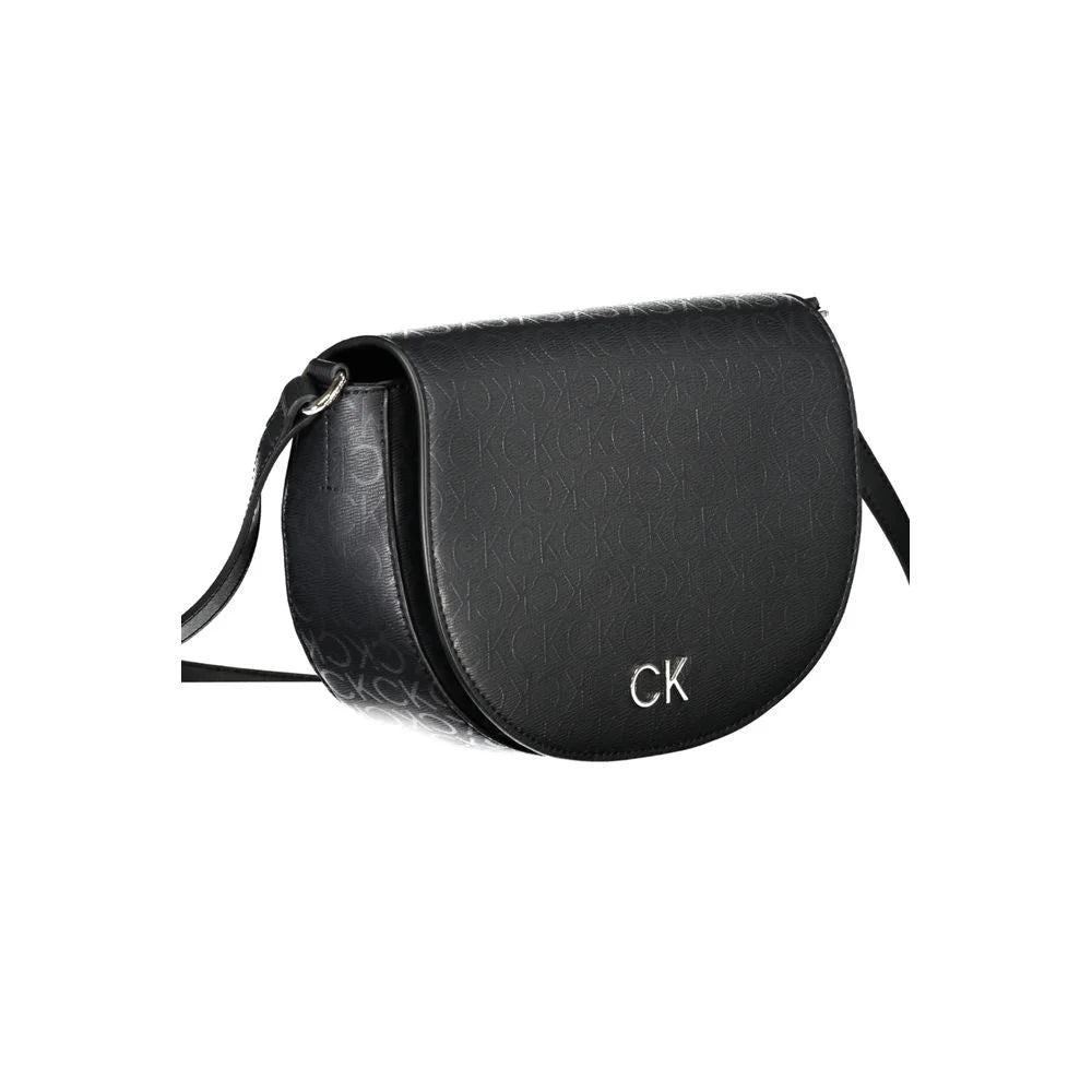 Calvin Klein Black Polyethylene Handbag - Cross Body Bags