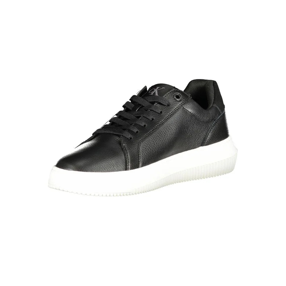 Calvin Klein Black Polyethylene Men Sneaker - Sneakers
