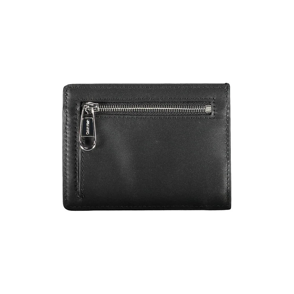 Calvin Klein Black Polyethylene Men Wallet - Card Cases