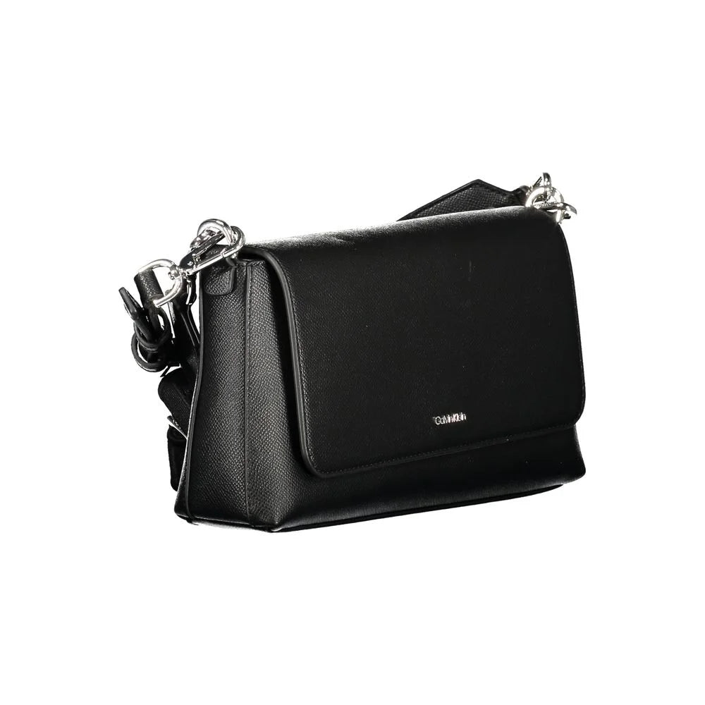 Calvin Klein Black Polyethylene Women Handbag - Cross Body Bags