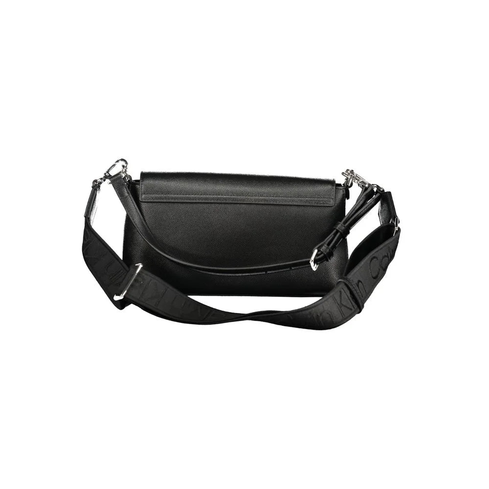 Calvin Klein Black Polyethylene Women Handbag - Cross Body Bags
