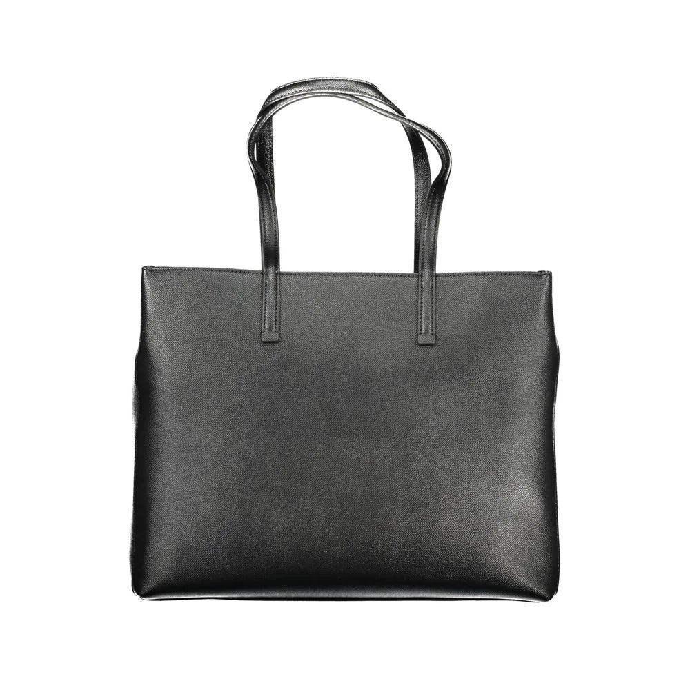 Calvin Klein Black Polyethylene Women Handbag - Shopper Bags