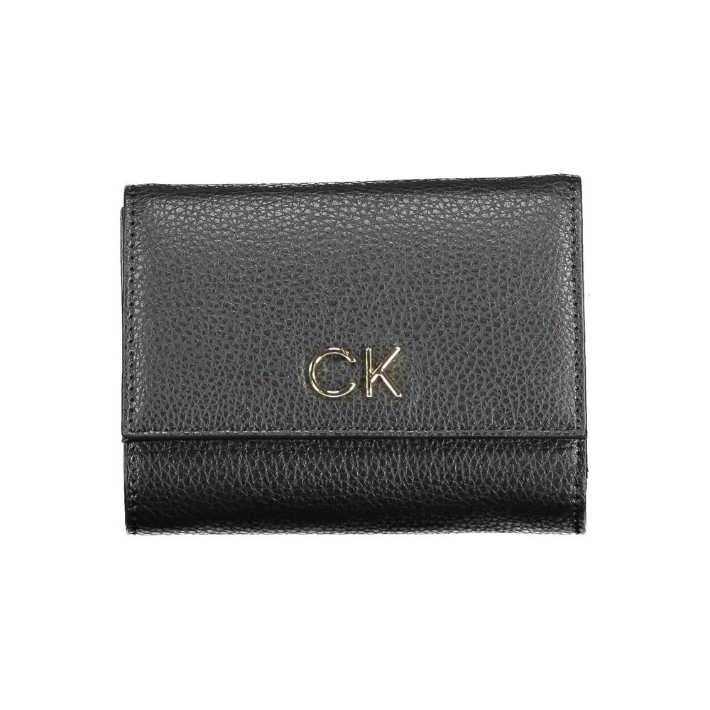 Calvin Klein Black Polyethylene Women Wallet - Wallets