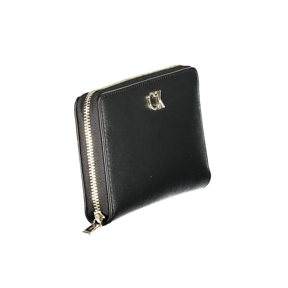 Calvin Klein Black Polyethylene Women Wallet - Wallets