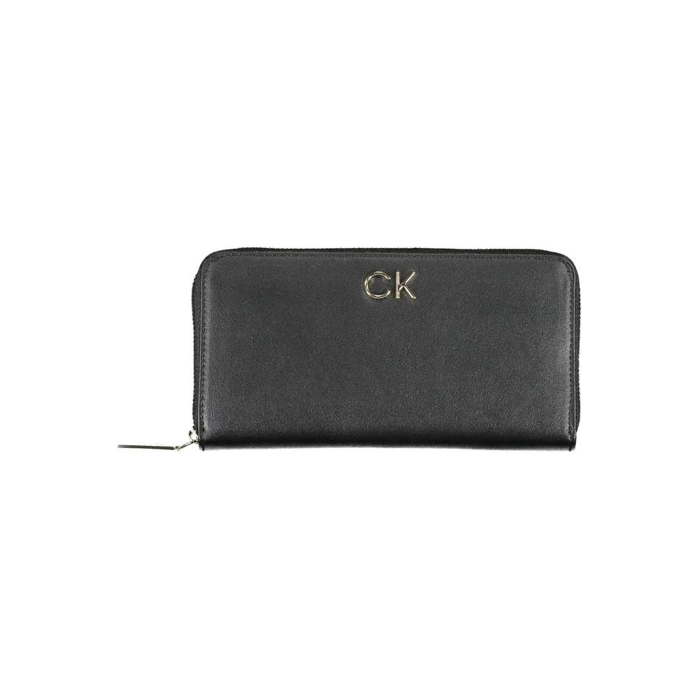 Calvin Klein Black Polyethylene Women Wallet - Wallets
