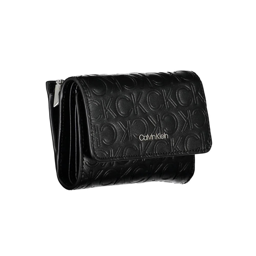 Calvin Klein Black Polyethylene Women Wallet - Wallets