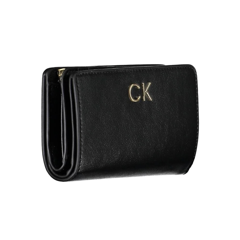 Calvin Klein Black Polyethylene Women Wallet - Wallets