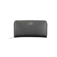 Calvin Klein Black Polyethylene Women Wallet - Wallets
