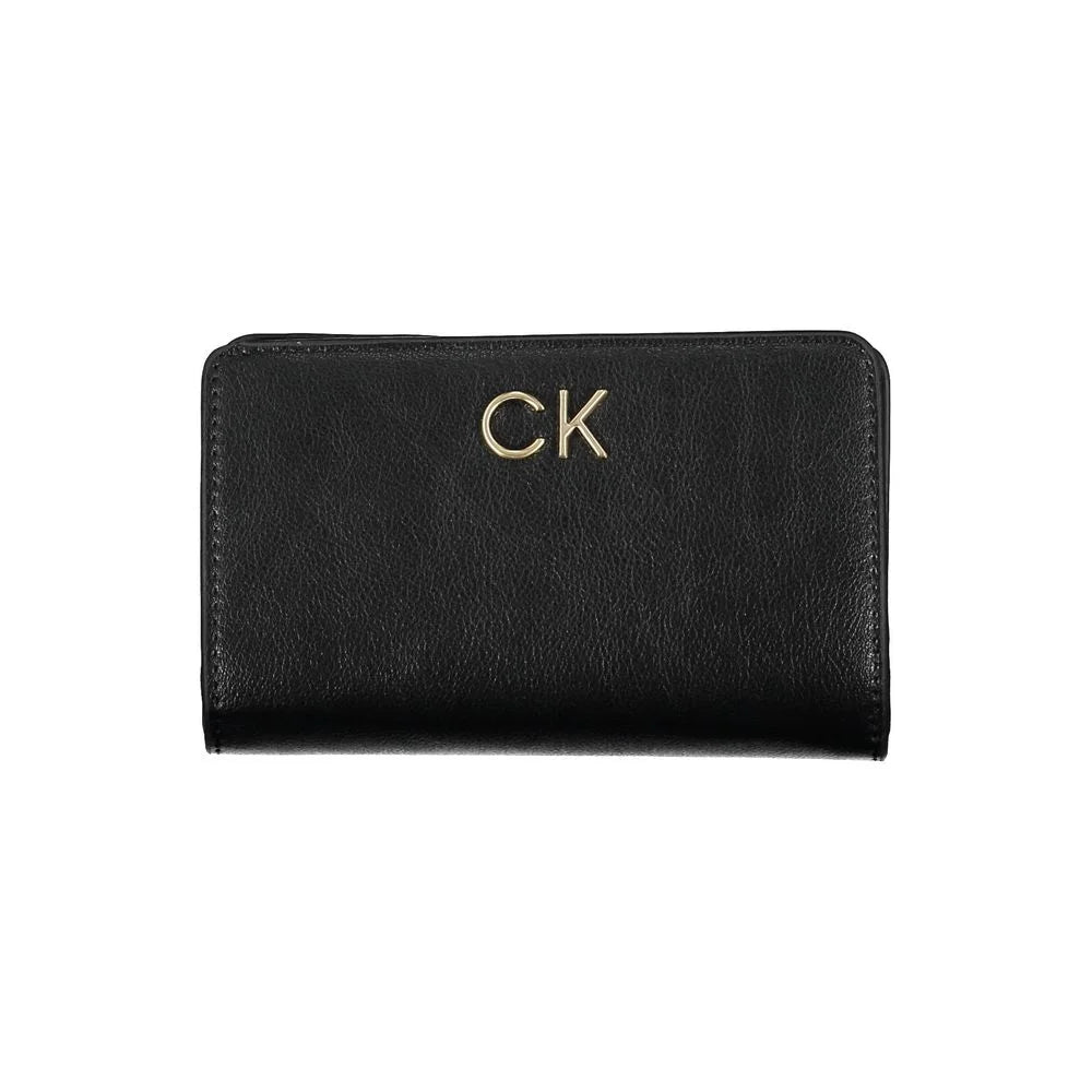Calvin Klein Black Polyethylene Women Wallet - Wallets